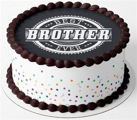 brother birthday cake with name|birthday cake design for brother.